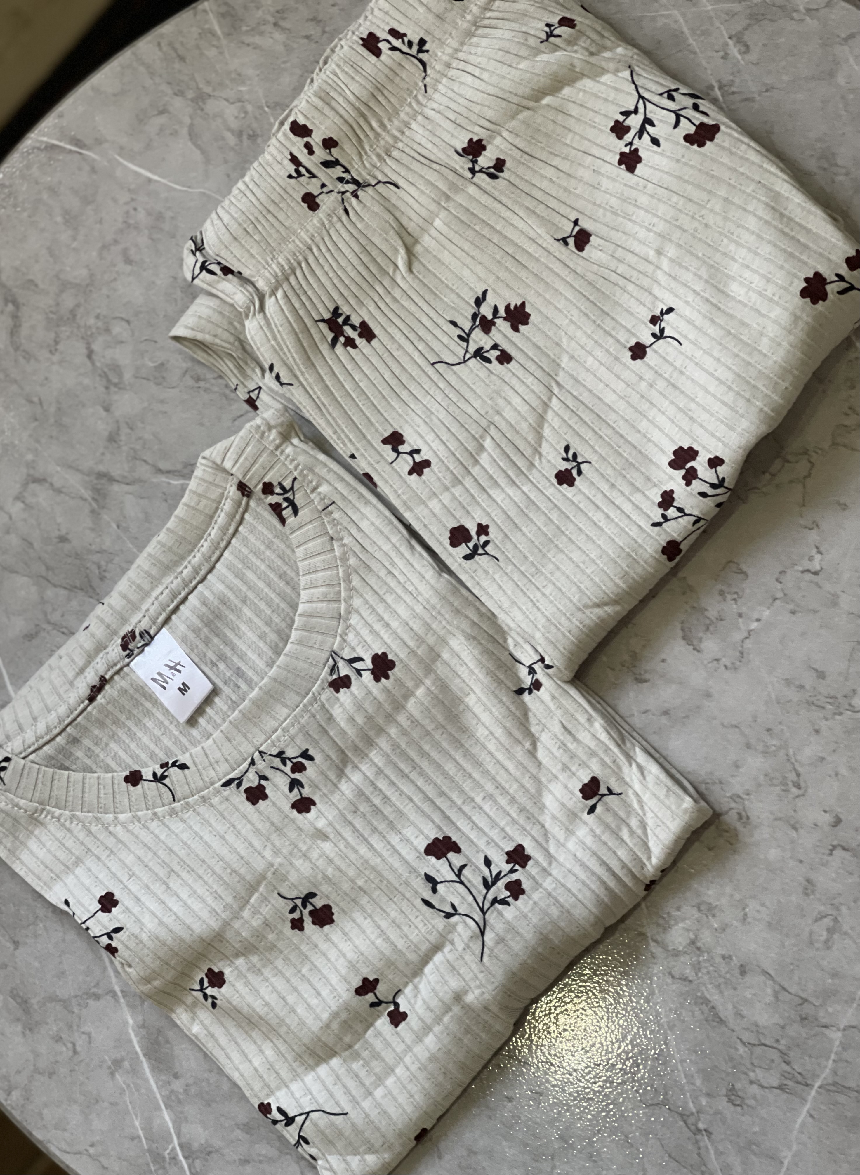 ست راحتی تیشرت شلوار h&m